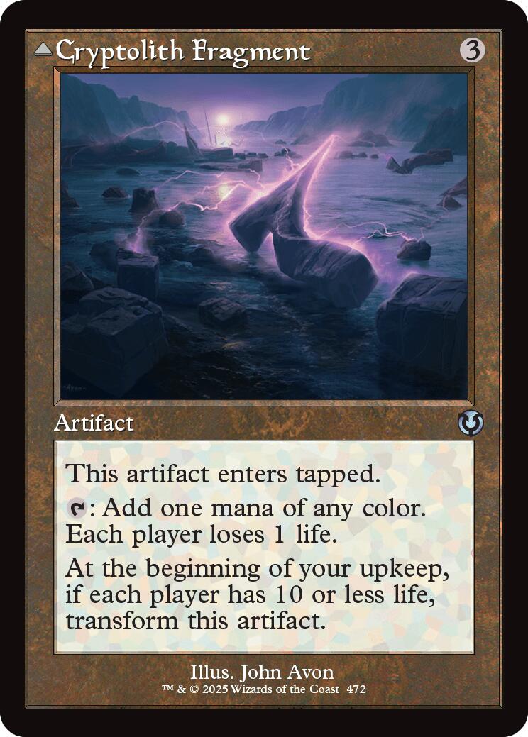 Cryptolith Fragment // Aurora of Emrakul (Retro Frame) [Innistrad Remastered] | Exor Games Truro