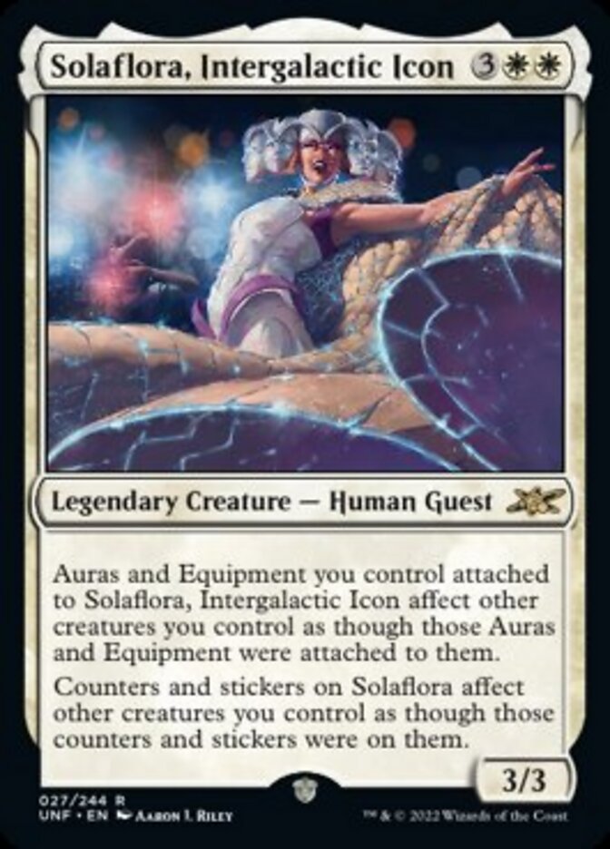 Solaflora, Intergalactic Icon [Unfinity] | Exor Games Truro