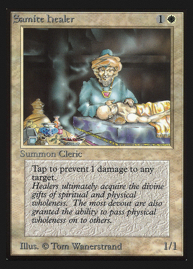 Samite Healer [International Collectors' Edition] | Exor Games Truro