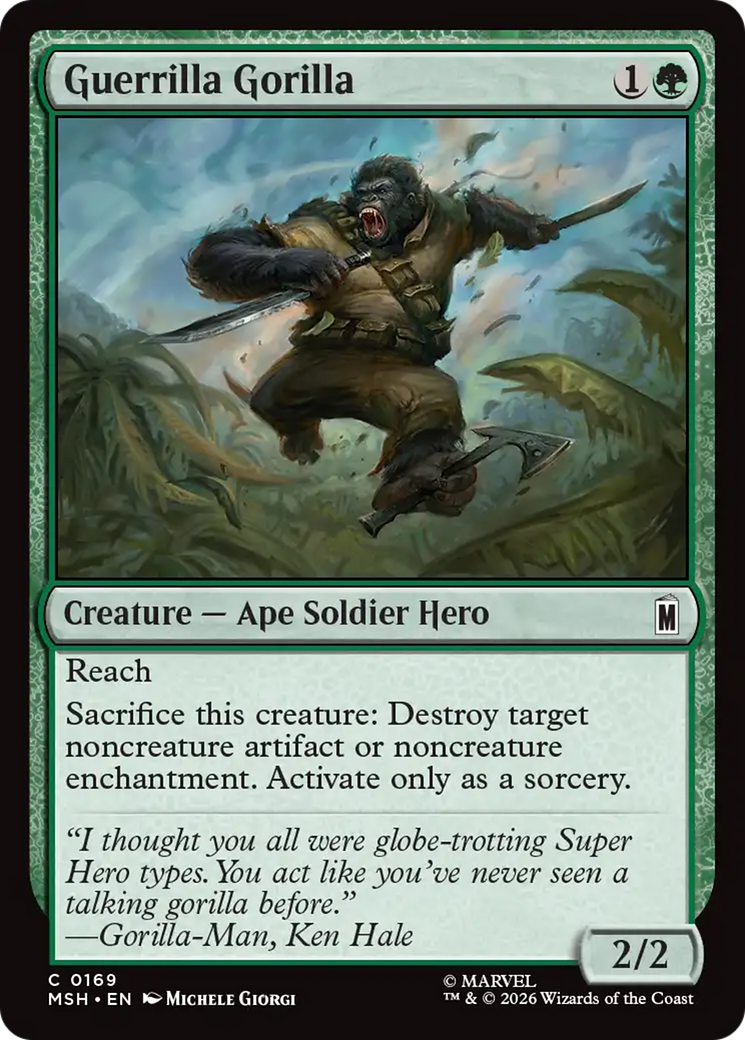 Guerrilla Gorilla [Marvel Super Heroes] | Exor Games Truro