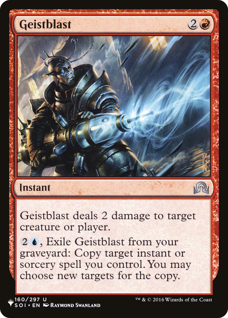 Geistblast [The List] | Exor Games Truro