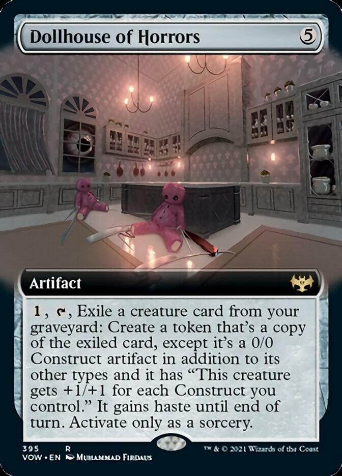 Dollhouse of Horrors (Extended Art) [Innistrad: Crimson Vow] | Exor Games Truro