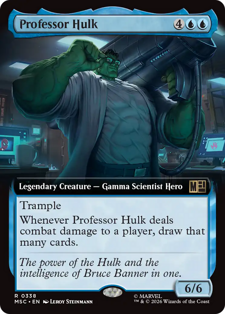 Professor Hulk (Extended Art) [Marvel Super Heroes Commander] | Exor Games Truro