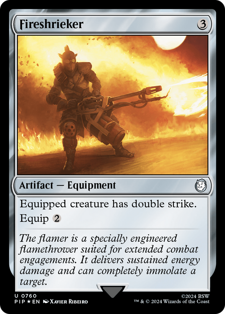 Fireshrieker (Surge Foil) [Fallout] | Exor Games Truro