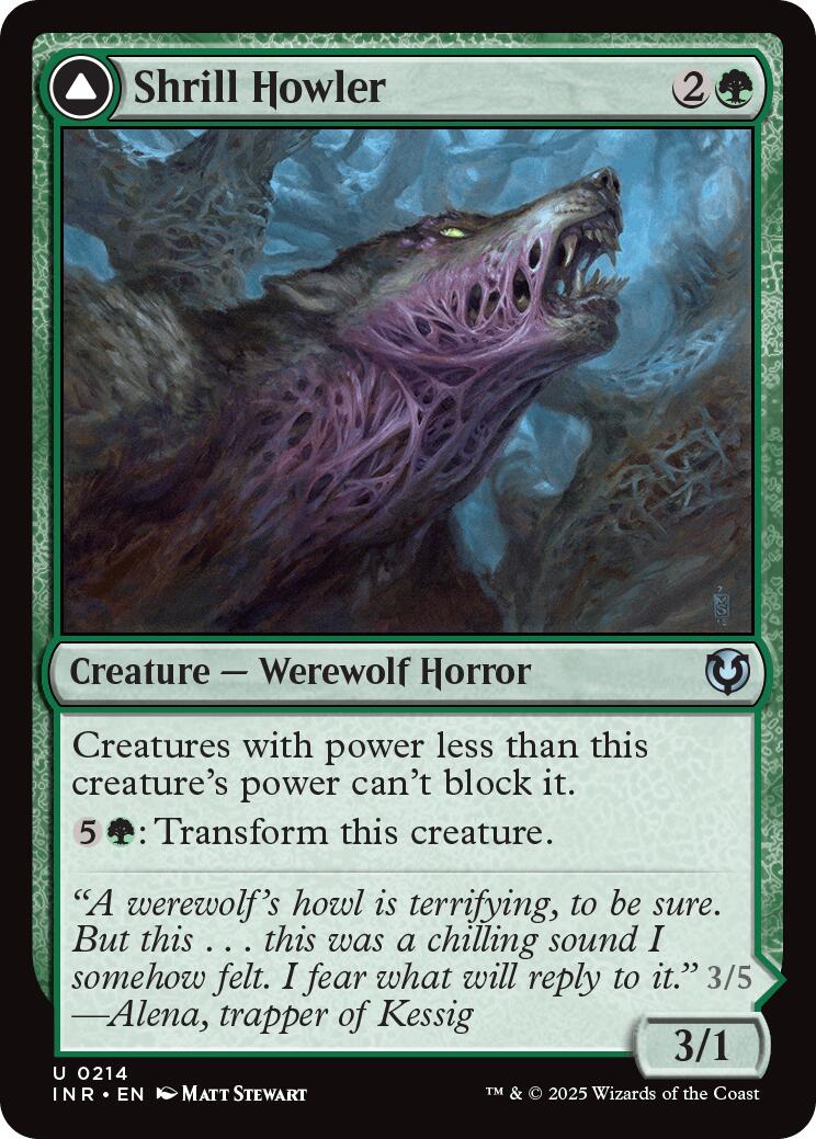 Shrill Howler // Howling Chorus [Innistrad Remastered] | Exor Games Truro