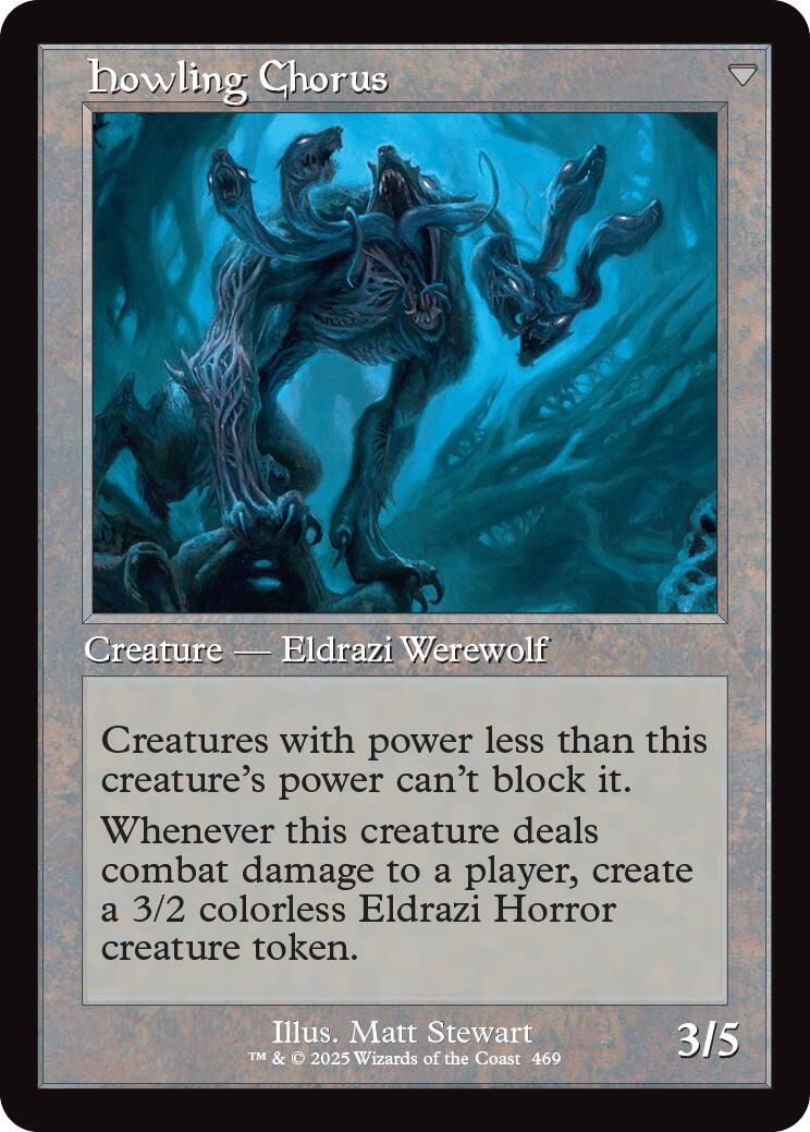 Shrill Howler // Howling Chorus (Retro Frame) [Innistrad Remastered] | Exor Games Truro