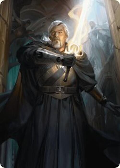 Odric, Lunarch Marshal Art Card [Innistrad Remastered Art Series] | Exor Games Truro