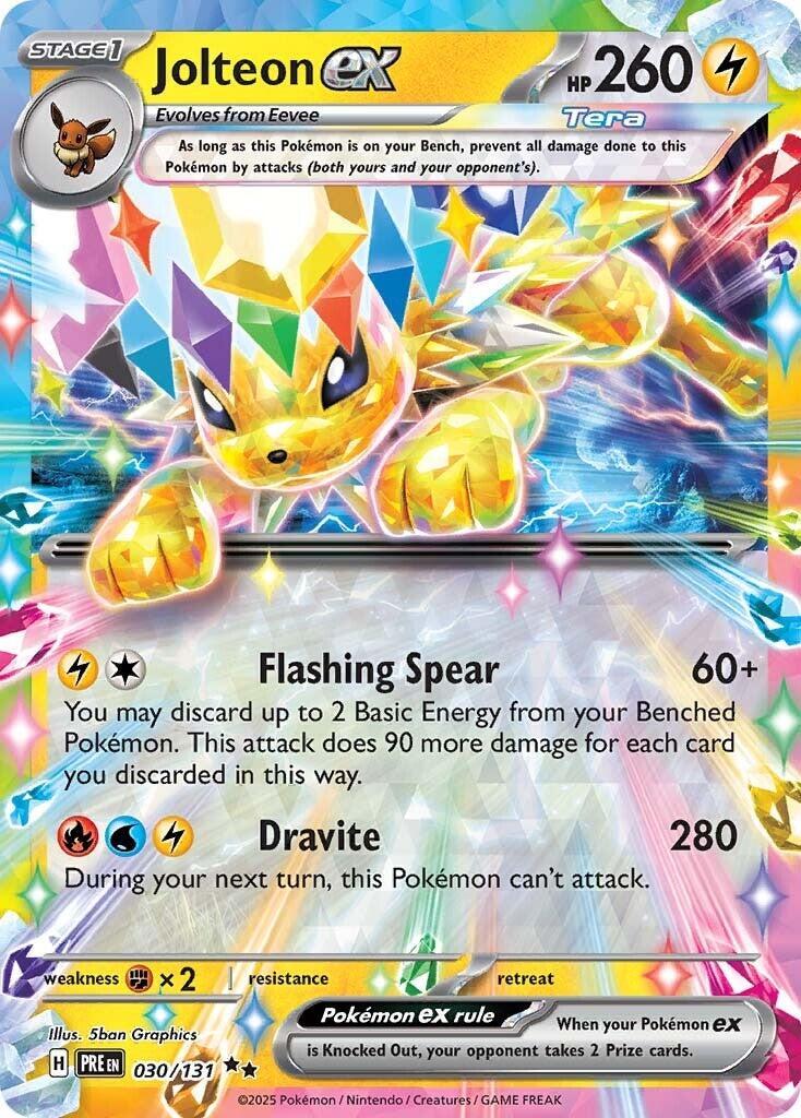 Jolteon ex (030/131) [Scarlet & Violet: Prismatic Evolutions] | Exor Games Truro