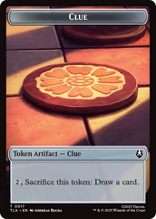 Monk // Clue (0017) Double-Sided Token [Avatar: The Last Airbender Tokens] | Exor Games Truro