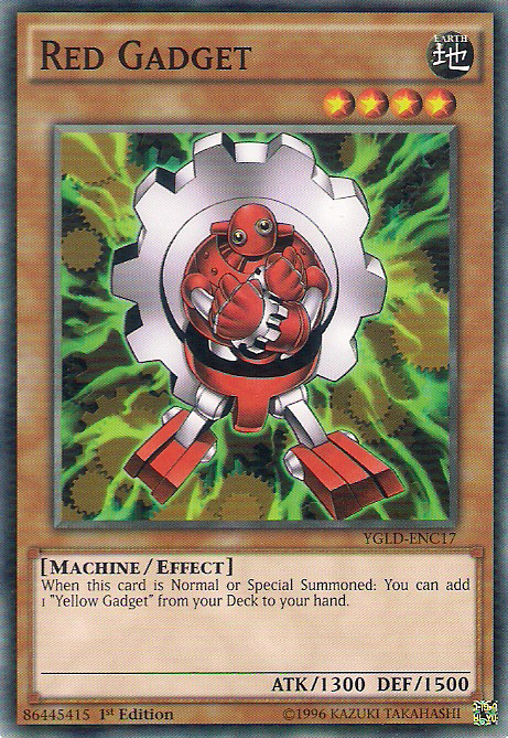 Red Gadget [YGLD-ENC17] Common | Exor Games Truro