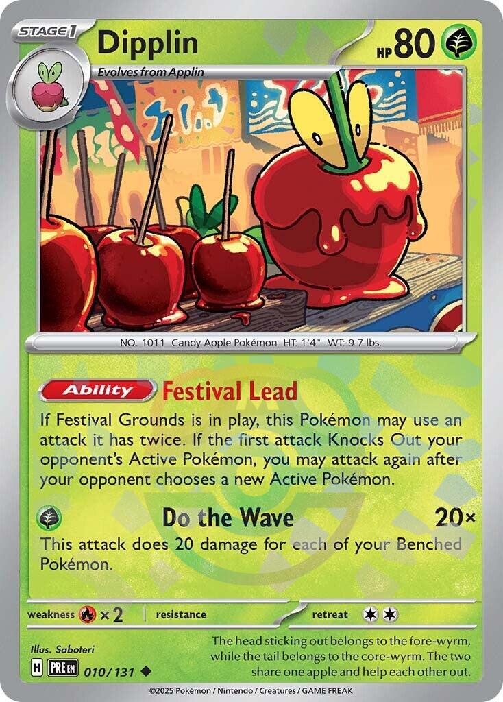 Dipplin (010/131) (Master Ball Pattern) [Scarlet & Violet: Prismatic Evolutions] | Exor Games Truro