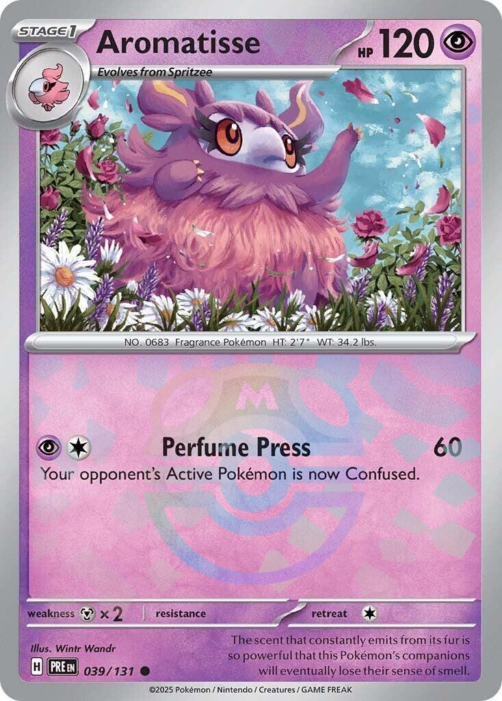 Aromatisse (039/131) (Master Ball Pattern) [Scarlet & Violet: Prismatic Evolutions] | Exor Games Truro