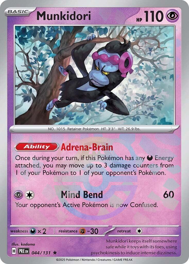 Munkidori (044/131) (Master Ball Pattern) [Scarlet & Violet: Prismatic Evolutions] | Exor Games Truro