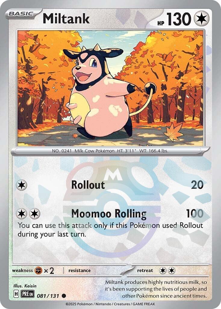 Miltank (081/131) (Master Ball Pattern) [Scarlet & Violet: Prismatic Evolutions] | Exor Games Truro