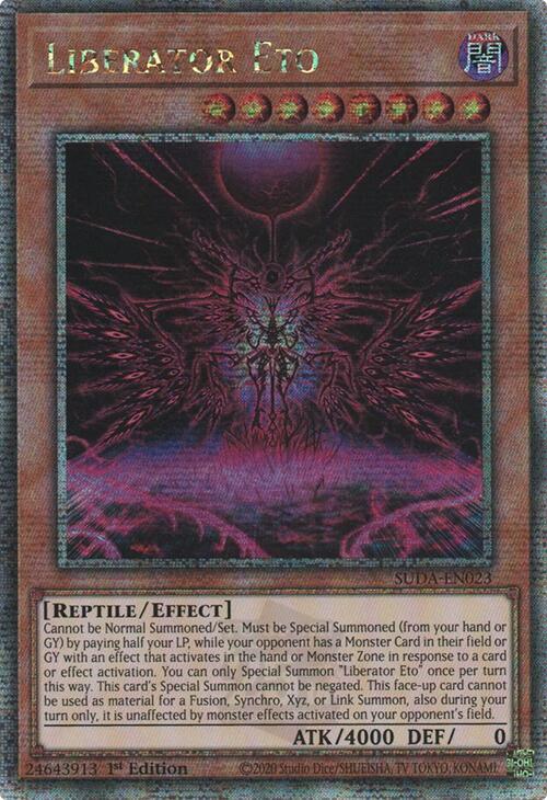 Liberator Eto (Quarter Century Secret Rare) [SUDA-EN023] Quarter Century Secret Rare | Exor Games Truro