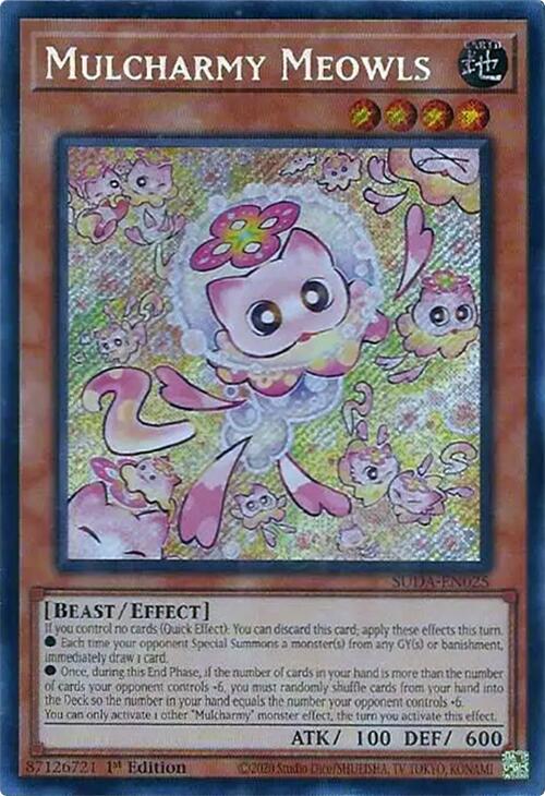 Mulcharmy Meowls [SUDA-EN025] Secret Rare | Exor Games Truro