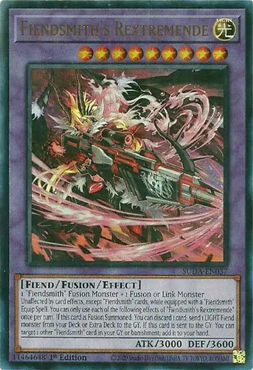 Fiendsmith's Rextremende [SUDA-EN037] Ultra Rare | Exor Games Truro