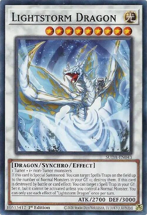Lightstorm Dragon [SUDA-EN043] Common | Exor Games Truro
