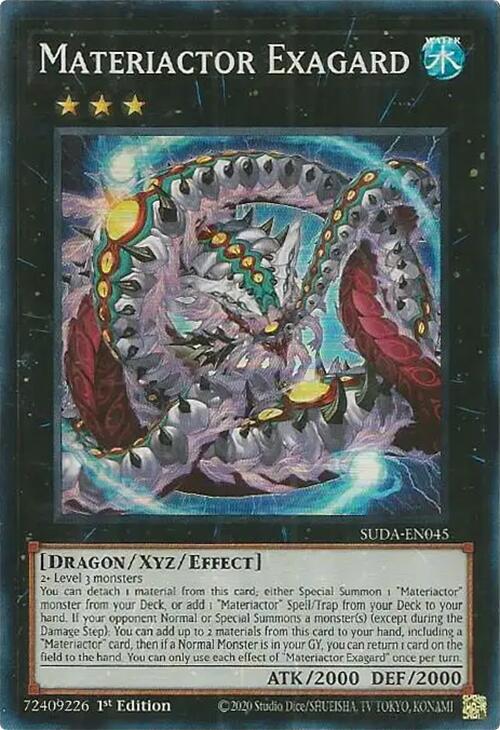 Materiactor Exagard [SUDA-EN045] Super Rare | Exor Games Truro