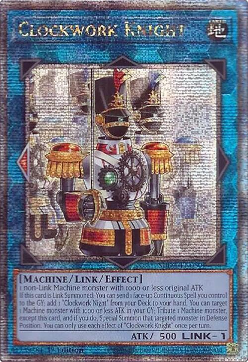 Clockwork Knight (Quarter Century Secret Rare) [SUDA-EN050] Quarter Century Secret Rare | Exor Games Truro