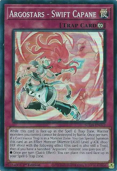 Argostars - Swift Capane [SUDA-EN072] Super Rare | Exor Games Truro