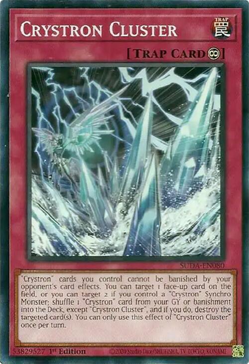 Crystron Cluster [SUDA-EN080] Common | Exor Games Truro