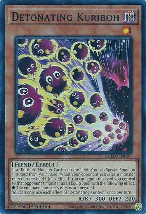 Detonating Kuriboh [SUDA-EN097] Super Rare | Exor Games Truro
