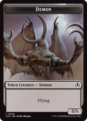 Demon // Human Cleric Double-Sided Token [Innistrad Remastered Tokens] | Exor Games Truro