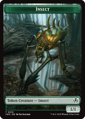 Insect // Spider Double-Sided Token [Innistrad Remastered Tokens] | Exor Games Truro