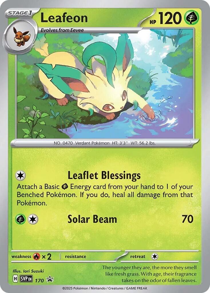 Leafeon (SVP170) [Scarlet & Violet: Black Star Promos] | Exor Games Truro