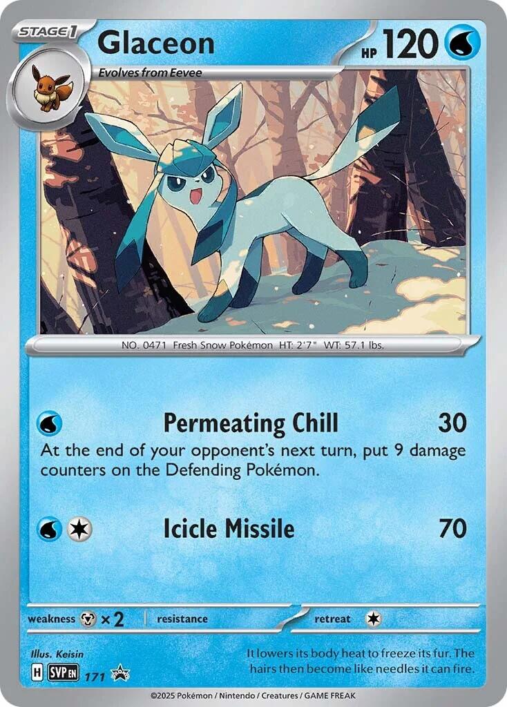 Glaceon (SVP171) [Scarlet & Violet: Black Star Promos] | Exor Games Truro