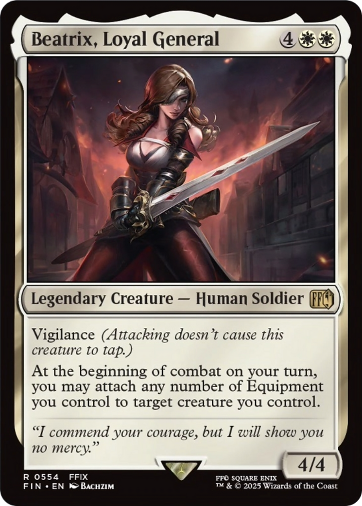 Beatrix, Loyal General [FINAL FANTASY] | Exor Games Truro