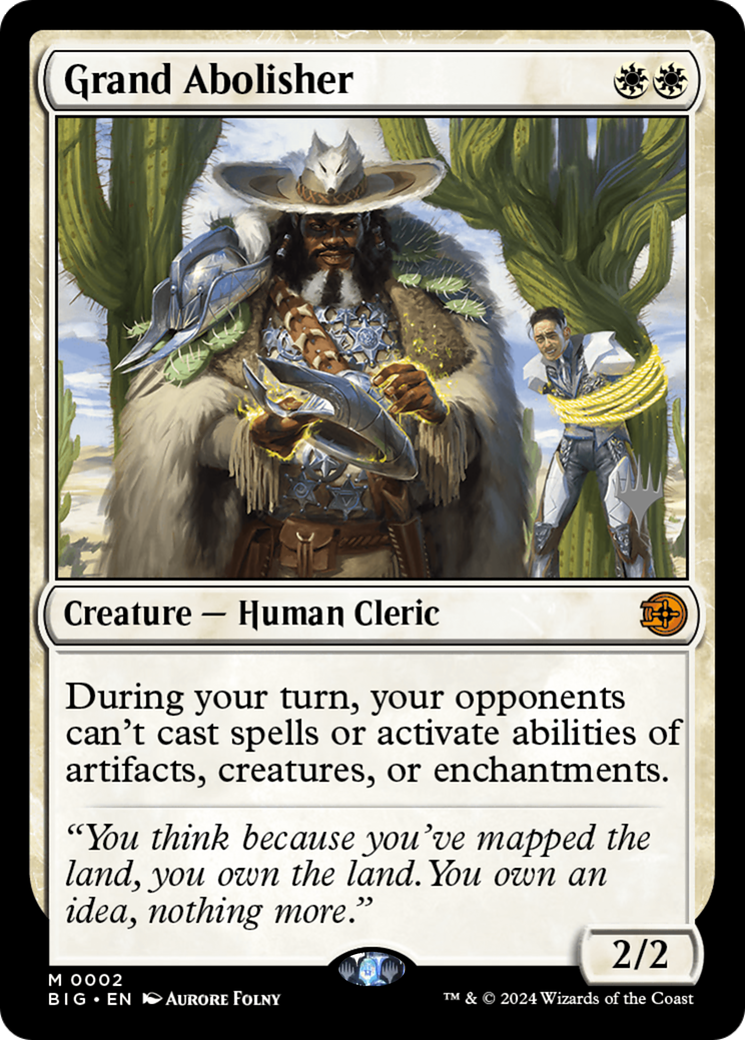 Grand Abolisher [Lorwyn Eclipsed Promos] | Exor Games Truro