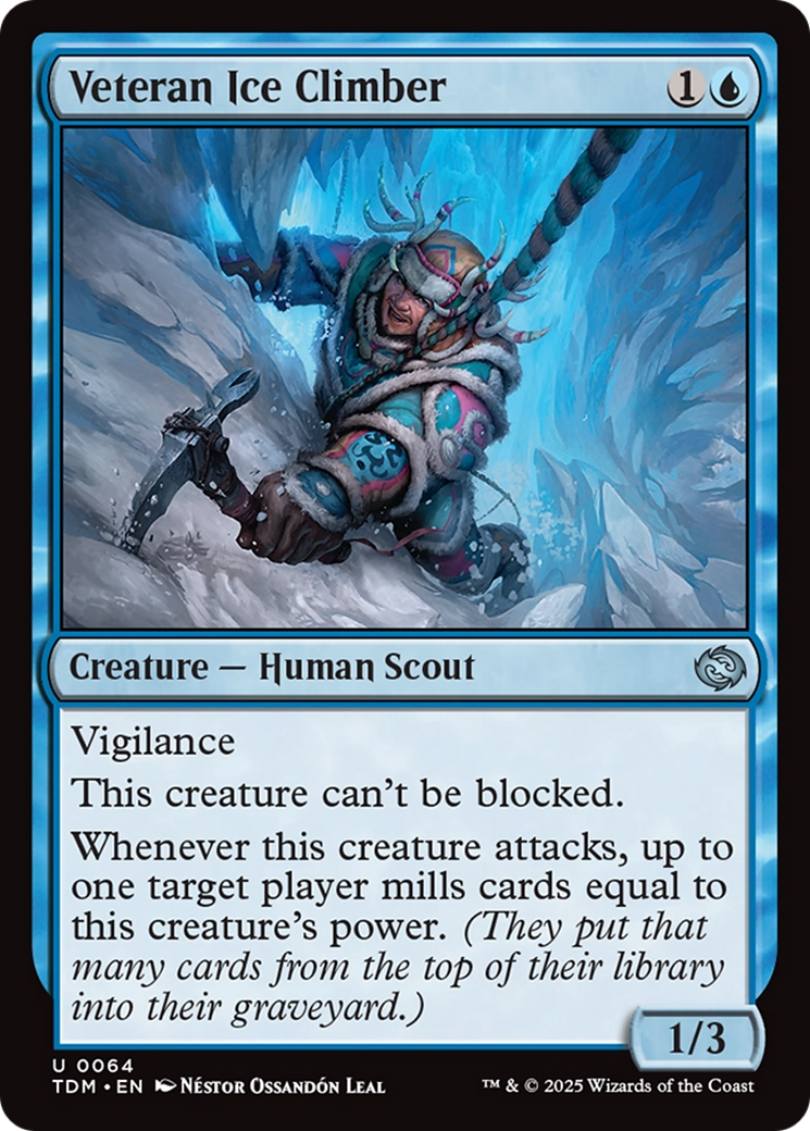 Veteran Ice Climber [Tarkir: Dragonstorm] | Exor Games Truro