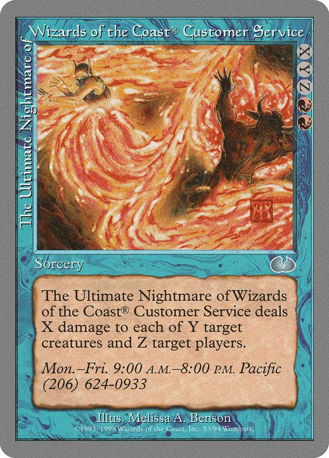 The Ultimate Nightmare of Wizards of the Coast® Customer Service [Unglued] | Exor Games Truro