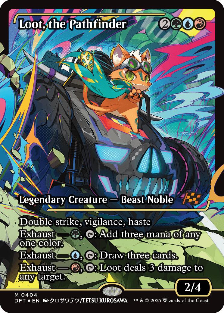 Loot, the Pathfinder (Showcase) (Japanese) [Aetherdrift] | Exor Games Truro