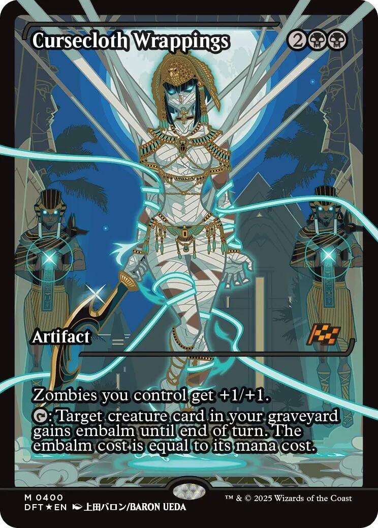 Cursecloth Wrappings (Showcase) (Japanese) [Aetherdrift] | Exor Games Truro