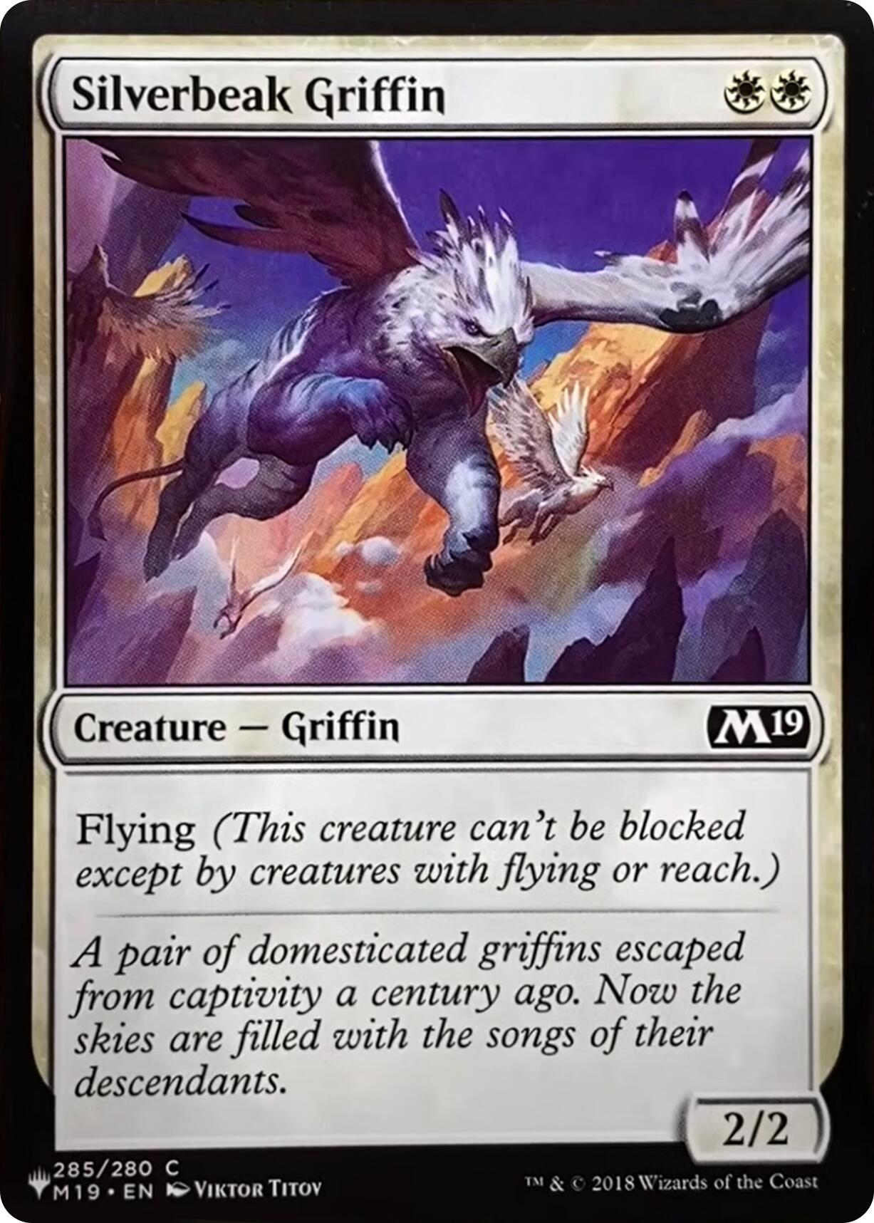 Silverbeak Griffin [The List] | Exor Games Truro