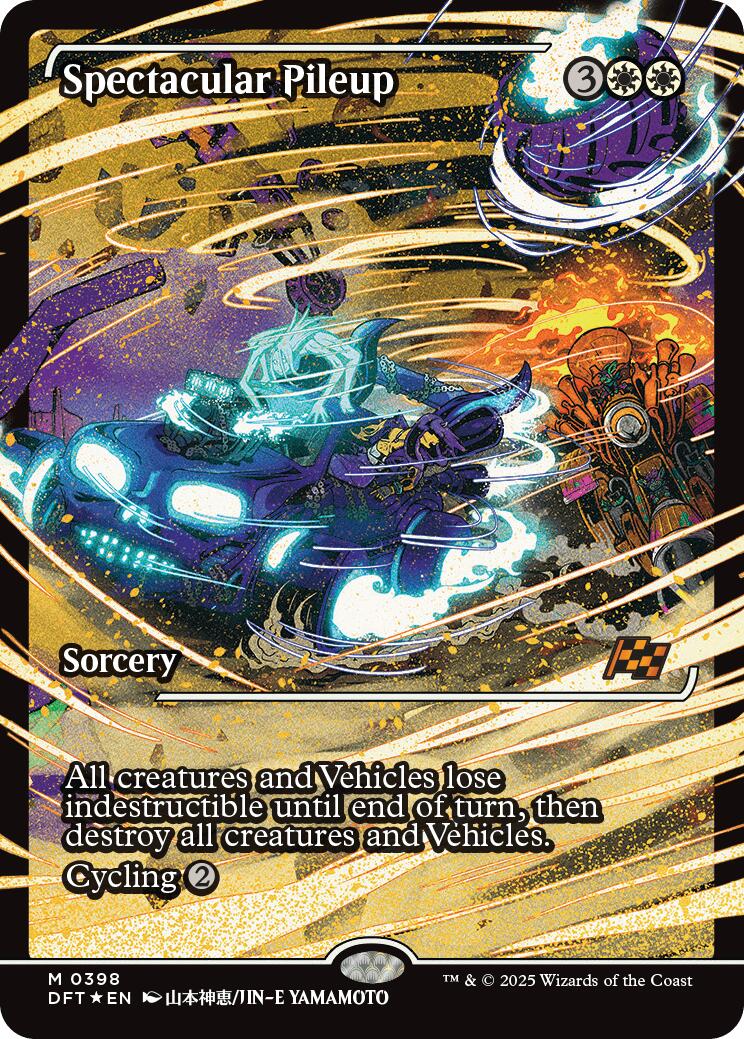 Spectacular Pileup (Showcase) (Japanese) [Aetherdrift] | Exor Games Truro