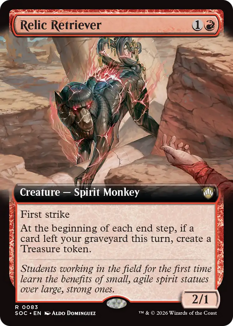 Relic Retriever (Extended Art) [Secrets of Strixhaven Commander] | Exor Games Truro