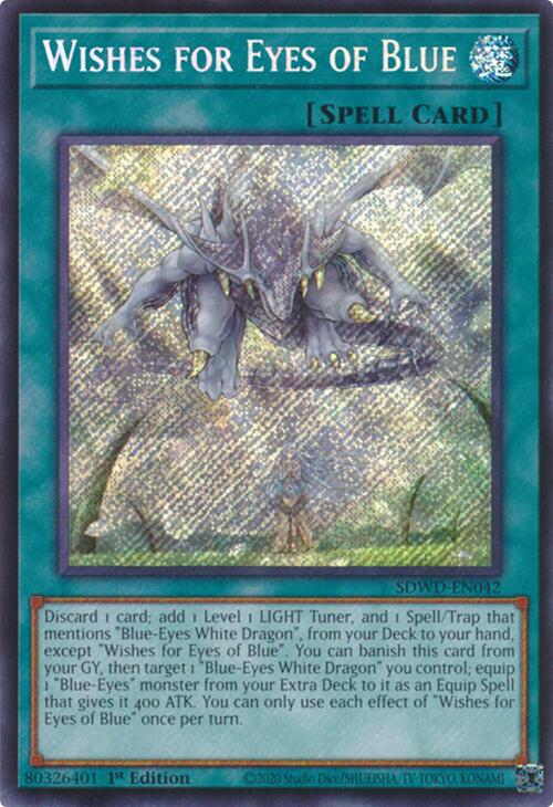 Wishes for Eyes of Blue (Secret Rare) [SDWD-EN042] Secret Rare | Exor Games Truro
