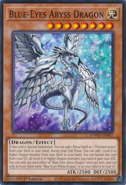 Blue-Eyes Abyss Dragon [SDWD-EN007] Common | Exor Games Truro