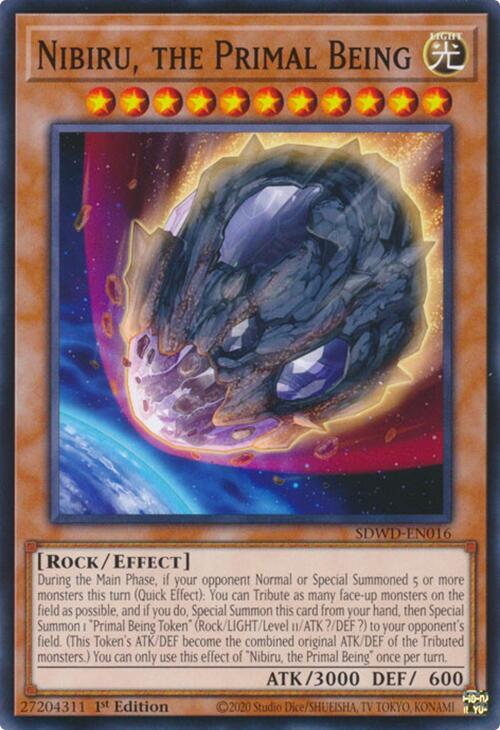 Nibiru, the Primal Being [SDWD-EN016] Common | Exor Games Truro