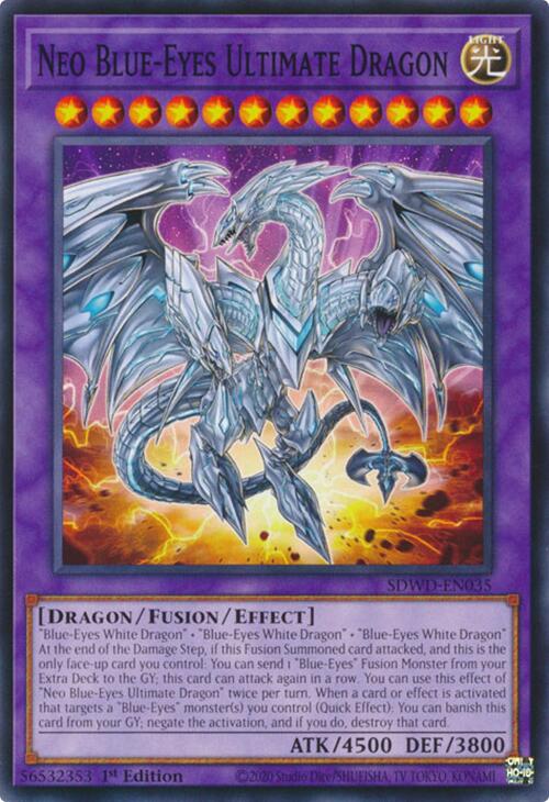Neo Blue-Eyes Ultimate Dragon [SDWD-EN035] Common | Exor Games Truro