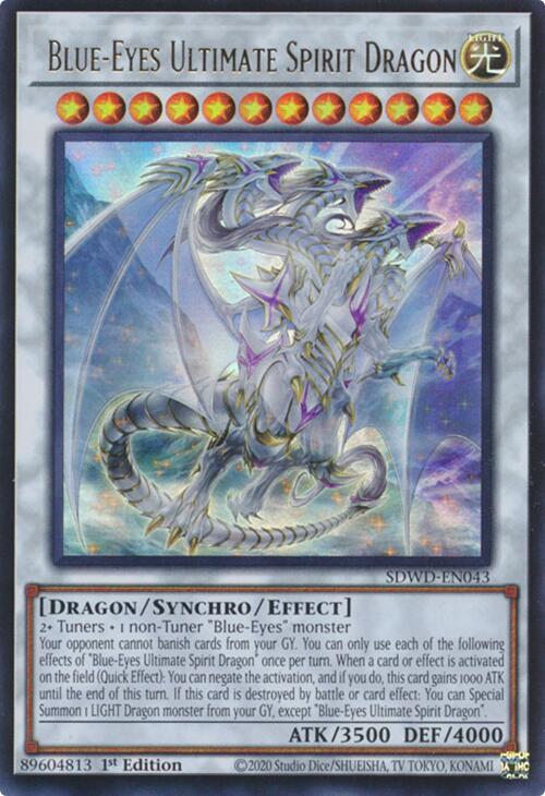 Blue-Eyes Ultimate Spirit Dragon [SDWD-EN043] Ultra Rare | Exor Games Truro