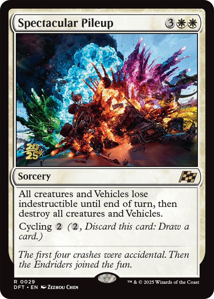 Spectacular Pileup [Aetherdrift Prerelease Promos] | Exor Games Truro