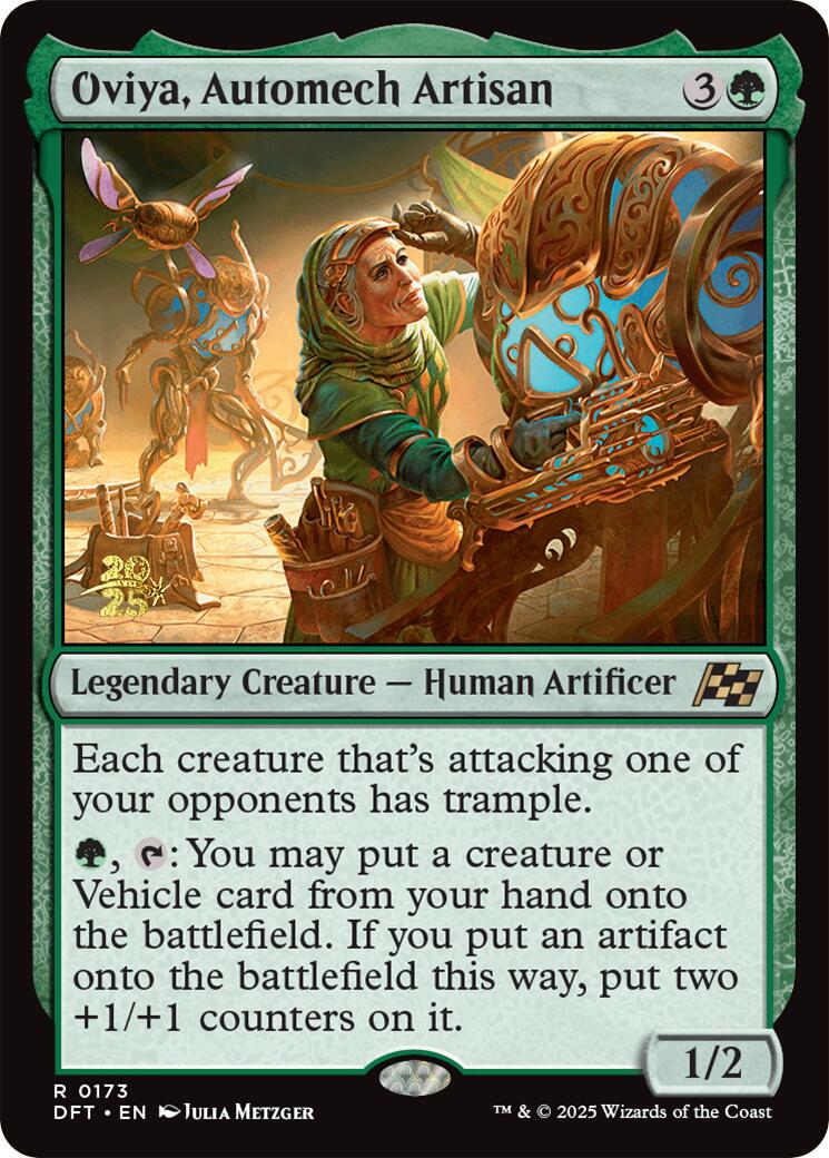 Oviya, Automech Artisan [Aetherdrift Prerelease Promos] | Exor Games Truro