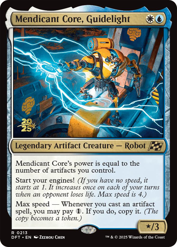 Mendicant Core, Guidelight [Aetherdrift Prerelease Promos] | Exor Games Truro