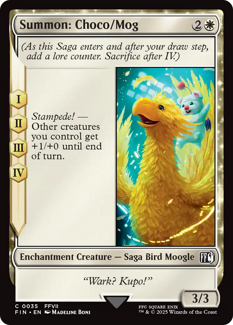Summon: Choco/Mog [FINAL FANTASY] | Exor Games Truro