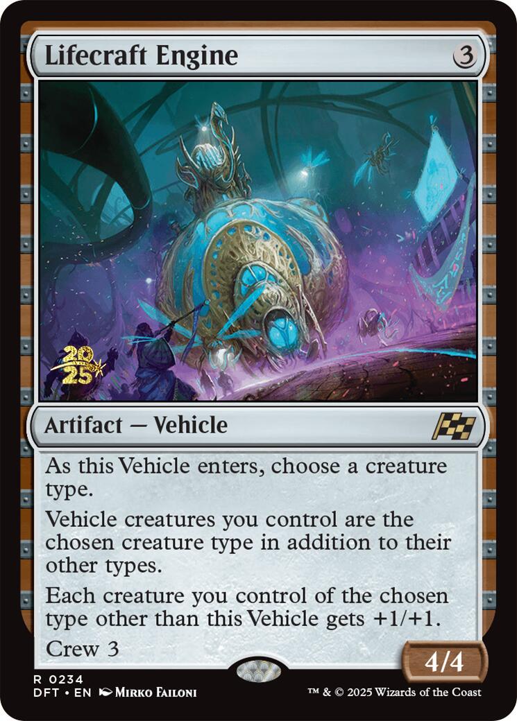 Lifecraft Engine [Aetherdrift Prerelease Promos] | Exor Games Truro